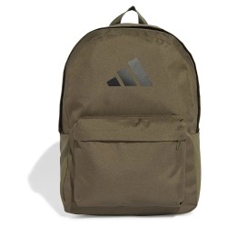 раница,раници,adidas,classic,3,bar,logo,27l,backpack,olive,strata,black,(green)