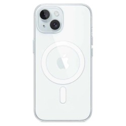 Apple IPhone 15 MagSafe phone case - Clear (Clear) други,аксесоари,apple,iphone,15,magsafe,phone,case,clear,(clear)