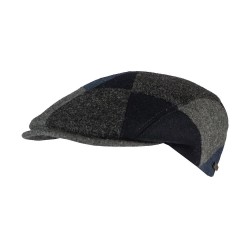 всички,шапки,horka,sporty,patchwork,beret,grey,(blue)