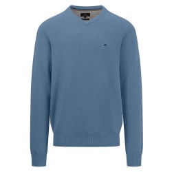 блуза,мъжки,пуловери,fynch,hatton,1414221,v,neck,sweater,cloud,blue,(blue)