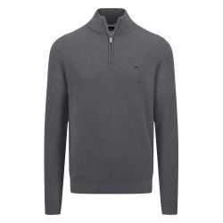 блуза,мъжки,пуловери,fynch,hatton,1414222,full,zip,sweater,steel,(grey)