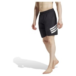 бански,гащета,мъжки,бански,костюми,adidas,icon,3,stripes,8´´,swimming,shorts,black,(black,white)