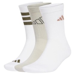 чорапи,мъжки,чорапи,adidas,logo,crew,socks,3,units,white,white,wonder,alumina,(white)