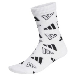 чорапи,мъжки,чорапи,adidas,monogram,crew,socks,white,black,(white)