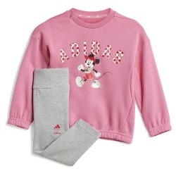 детски,екипи,детски,облекла,за,момчета,adidas,x,disney,minnie,mouse,joggers,set,pink