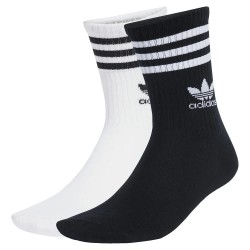чорапи,мъжки,чорапи,adidas,originals,3,stripes,crew,socks,10,units,white,black