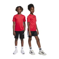 анцуг,детски,анцузи,adidas,train,essentials,3,stripes,tee,tracksuit,pure,ruby,black,(red)