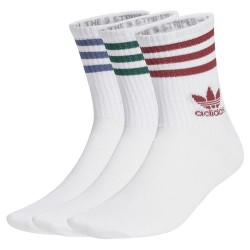 чорапи,мъжки,чорапи,adidas,originals,mid,cut,crew,socks,3,units,white,(white,preloved,ruby,preloved,ink,collegiate,green)