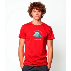 тениска,мъжки,тениски,kruskis,anything,like,camp,short,sleeve,t,shirt,red,(red)