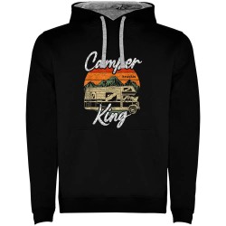 суичър,мъжки,пуловери,kruskis,camper,king,hoodie,black,grey,(black)