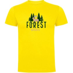 тениска,мъжки,тениски,kruskis,deer,short,sleeve,t,shirt,yellow