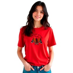 Тениска Kruskis Explore Nature short sleeve T-shirt - Red (Red) тениска,дамски,тениски,kruskis,explore,nature,short,sleeve,t,shirt,red,(red)