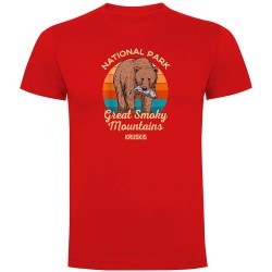 тениска,мъжки,тениски,kruskis,great,smoky,mountains,short,sleeve,t,shirt,red