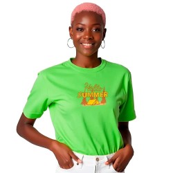 тениска,мъжки,тениски,дамски,тениски,kruskis,hello,summer,short,sleeve,t,shirt,green,(light,green)