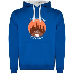 суичър,мъжки,пуловери,kruskis,make,a,friend,hoodie,royal,blue,white,(blue)