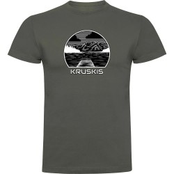 тениска,мъжки,тениски,kruskis,logo,lake,short,sleeve,t,shirt,dark,army,green,(green)