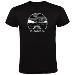 тениска,мъжки,тениски,kruskis,logo,lake,short,sleeve,t,shirt,black
