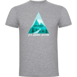 тениска,мъжки,тениски,kruskis,hiking,season,short,sleeve,t,shirt,heather,grey,(grey)