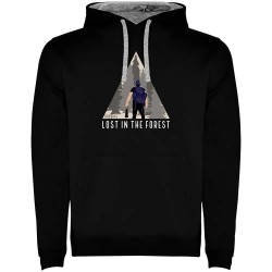 суичър,мъжки,пуловери,kruskis,lost,hoodie,black,grey,(black)