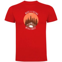 тениска,мъжки,тениски,kruskis,make,a,friend,short,sleeve,t,shirt,red
