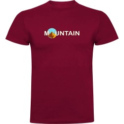 тениска,мъжки,тениски,kruskis,mountain,short,sleeve,t,shirt,dark,red,(red)