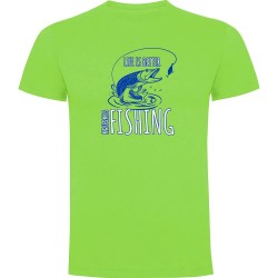 тениска,мъжки,тениски,kruskis,life,is,better,fishing,short,sleeve,t,shirt,light,green,(green)