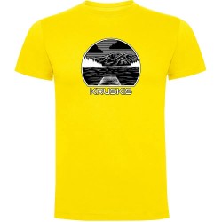 тениска,мъжки,тениски,kruskis,logo,lake,short,sleeve,t,shirt,yellow