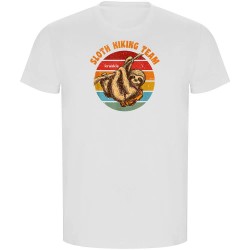 тениска,мъжки,тениски,kruskis,sloth,hiking,team,eco,short,sleeve,t,shirt,white