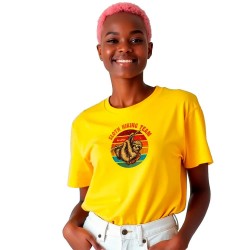 Тениска Kruskis Sloth Hiking Team short sleeve T-shirt - Yellow (Yellow) тениска,дамски,тениски,kruskis,sloth,hiking,team,short,sleeve,t,shirt,yellow,(yellow)