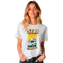 Тениска Kruskis Stay Class C short sleeve T-shirt - White (White) тениска,дамски,тениски,kruskis,stay,class,c,short,sleeve,t,shirt,white,(white)