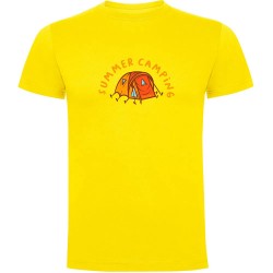 тениска,мъжки,тениски,kruskis,summer,camping,short,sleeve,t,shirt,yellow
