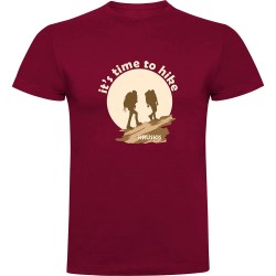 тениска,мъжки,тениски,kruskis,time,to,hike,short,sleeve,t,shirt,dark,red,(red)