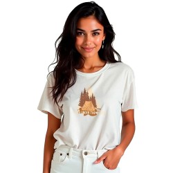 Тениска Kruskis Under The Stars short sleeve T-shirt - White (White) тениска,дамски,тениски,kruskis,under,the,stars,short,sleeve,t,shirt,white,(white)