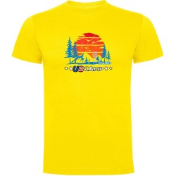 тениска,мъжки,тениски,kruskis,us,camp,short,sleeve,t,shirt,yellow