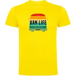 тениска,мъжки,тениски,kruskis,van,life,short,sleeve,t,shirt,yellow