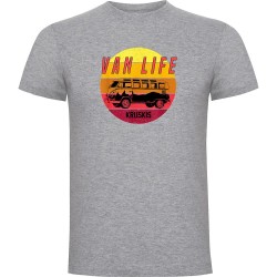 тениска,мъжки,тениски,kruskis,van,life,sunset,short,sleeve,t,shirt,heather,grey,(grey)