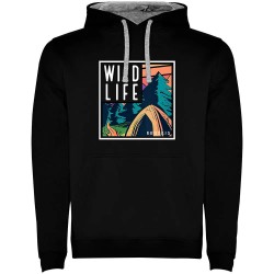 суичър,мъжки,пуловери,kruskis,wild,life,frame,hoodie,black,grey,(black)