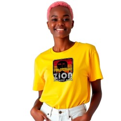 тениска,дамски,тениски,kruskis,zion,short,sleeve,t,shirt,yellow,(yellow)