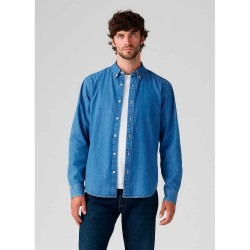 риза,с,дълъг,ръкав,мъжки,ризи,levi's®,authentic,down,long,sleeve,shirt,blue