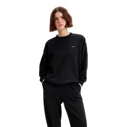 блуза,дамски,блузи,levi´s,®,everyday,sweatshirt,caviar,(black)