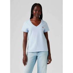 тениска,дамски,тениски,levi´s,®,perfect,short,sleeve,v,neck,t,shirt,blue,(skyway)
