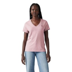 тениска,дамски,тениски,levi´s,®,perfect,slub,short,sleeve,v,neck,t,shirt,pink,(fragrant,lilac)