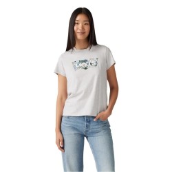 тениска,дамски,тениски,levi´s,®,the,perfect,short,sleeve,t,shirt,white,(coloring,book,daisy,2924)