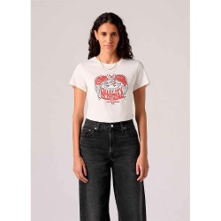 тениска,дамски,тениски,levi´s,®,the,perfect,short,sleeve,t,shirt,eagle,sugar,swizzle,(white)