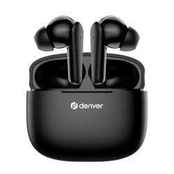 слушалки,слушалки,denver,twe,48b,wireless,earphones,black