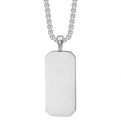бижутерия,captena,dogtag,stainless,steel,du10058,necklace,clear