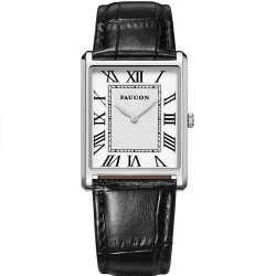 часовник,часовници,faucon,carré,f10035,watch,black