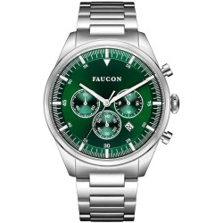 часовник,часовници,faucon,chrono,f10008,watch,silver
