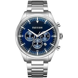 часовник,часовници,faucon,chrono,f10007,watch,blue