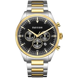 часовник,часовници,faucon,chrono,f10011,watch,golden